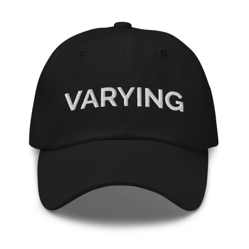 Varying Hat - Black