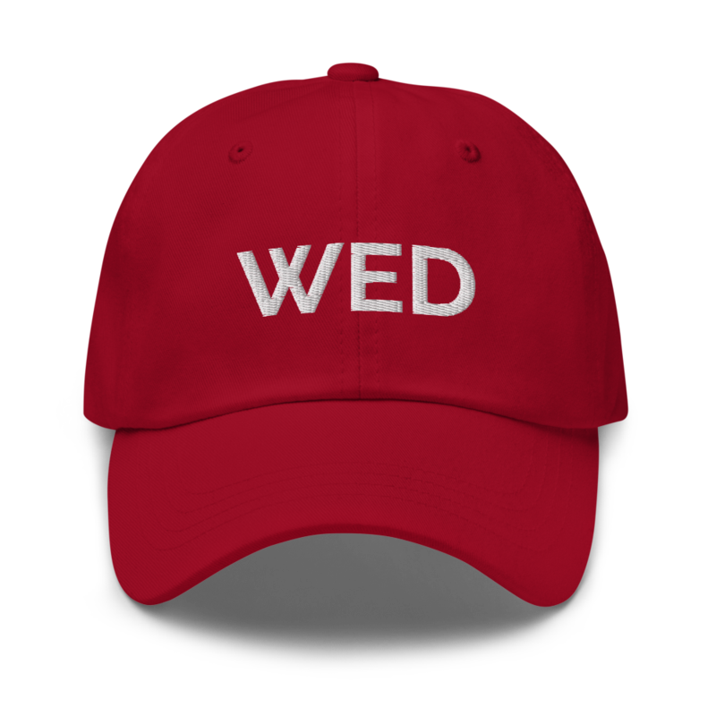 Wed Hat - Cranberry