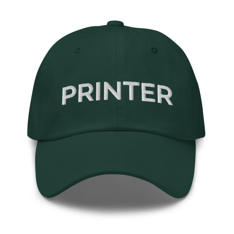 Printer Hat - Spruce