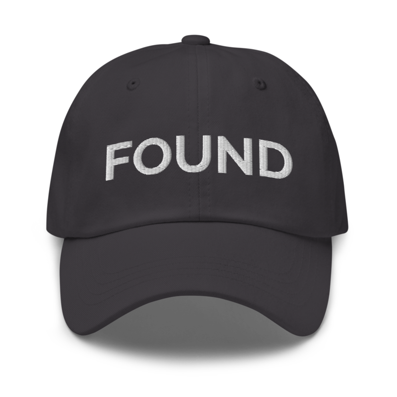 Found Hat - Dark Grey