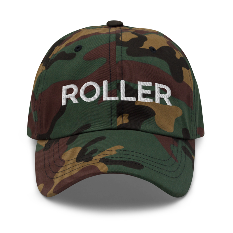 Roller Hat - Green Camo