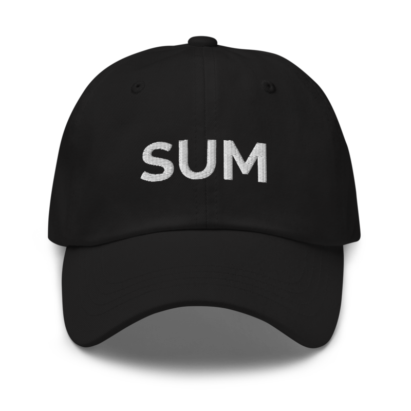Sum Hat - Black