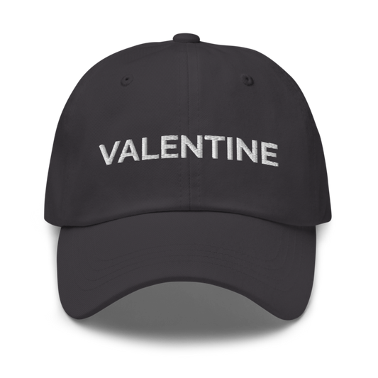 Valentine Hat - Dark Grey