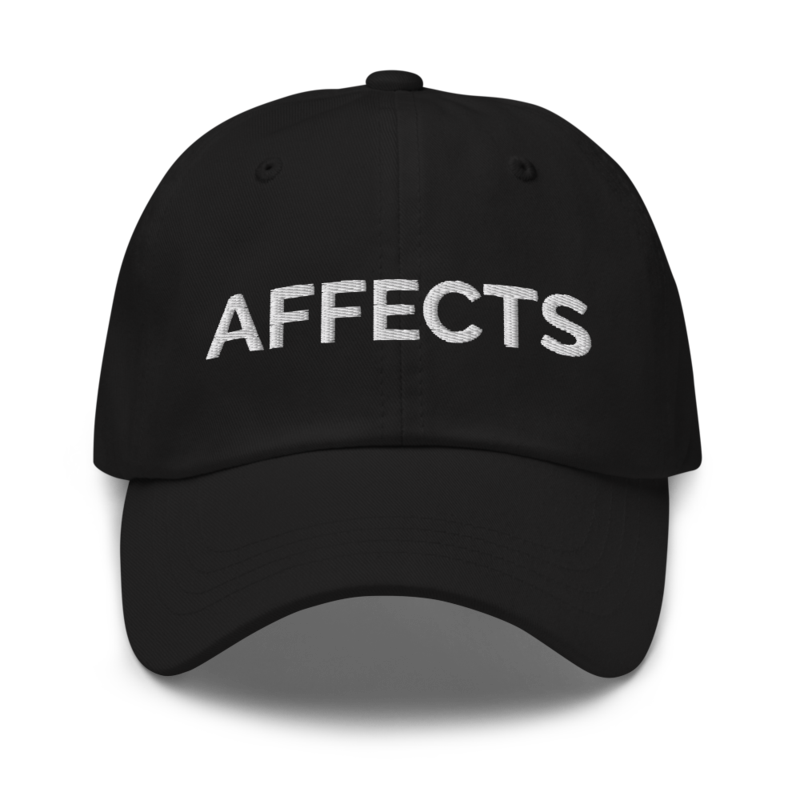 Affects Hat - Black