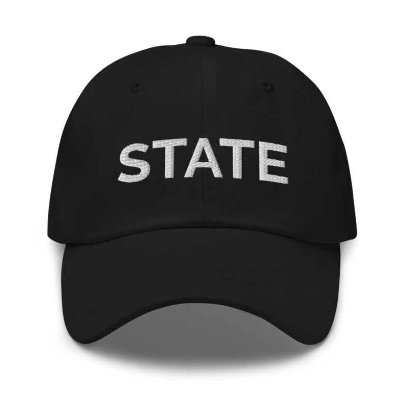 State Hat - Black