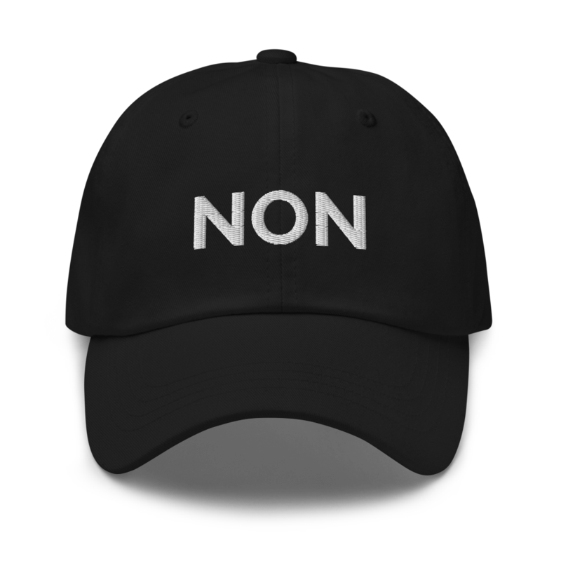 Non Hat - Black