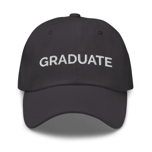 Graduate Hat - Dark Grey