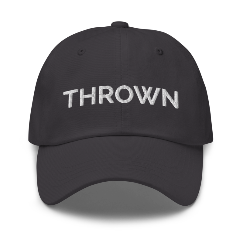 Thrown Hat - Dark Grey