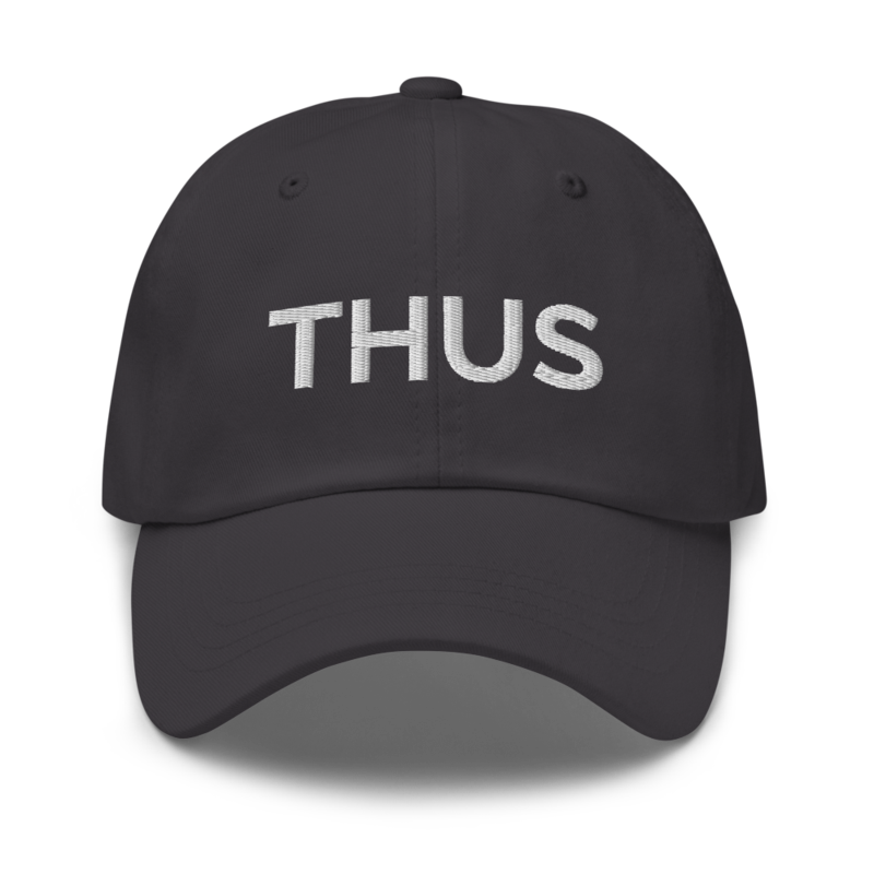 Thus Hat - Dark Grey