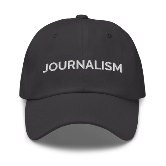 Journalism Hat - Dark Grey