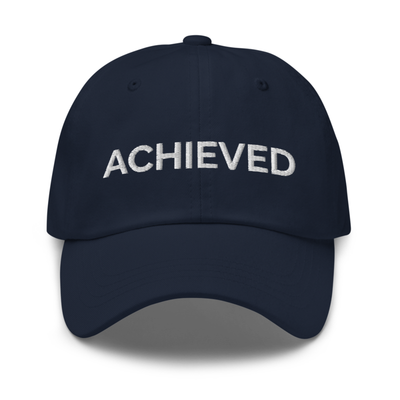 Achieved Hat - Navy