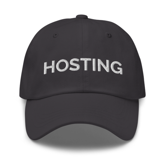 Hosting Hat - Dark Grey