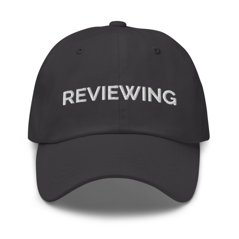 Reviewing Hat - Dark Grey
