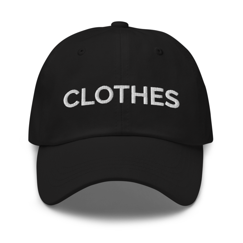 Clothes Hat - Black