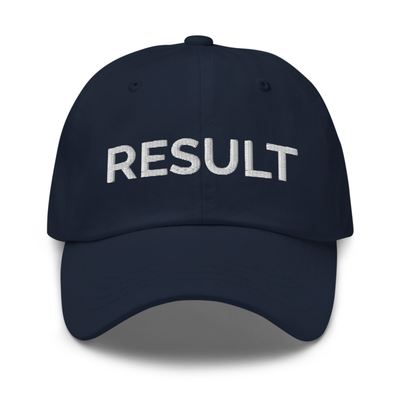 Result Hat - Navy