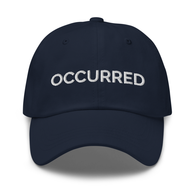 Occurred Hat - Navy