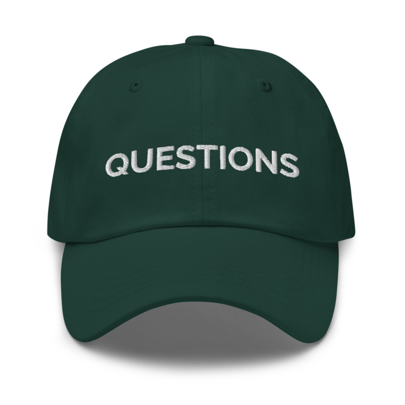 Questions Hat - Spruce