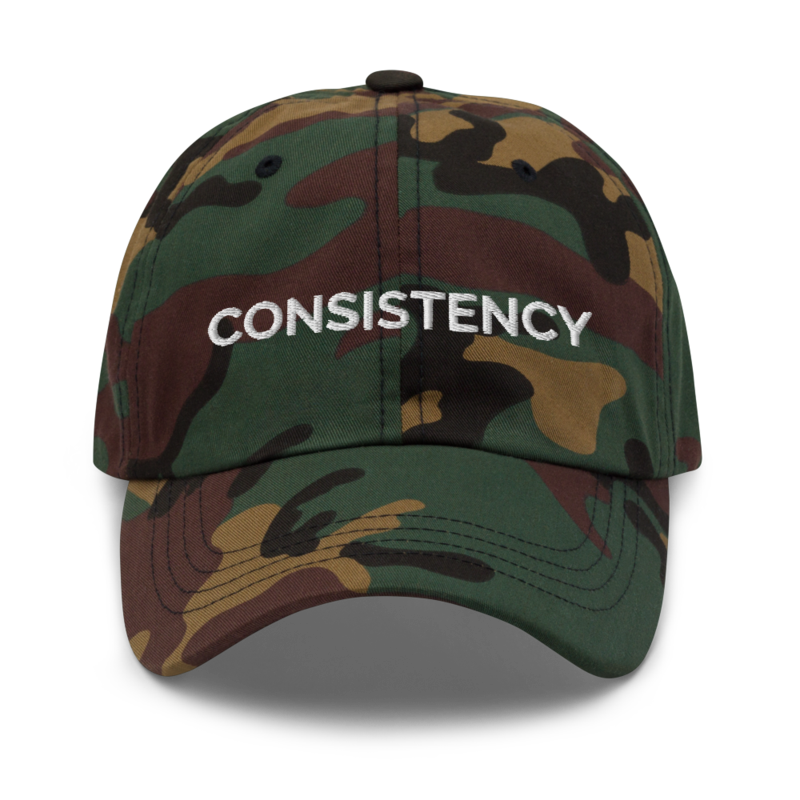 Consistency Hat - Green Camo