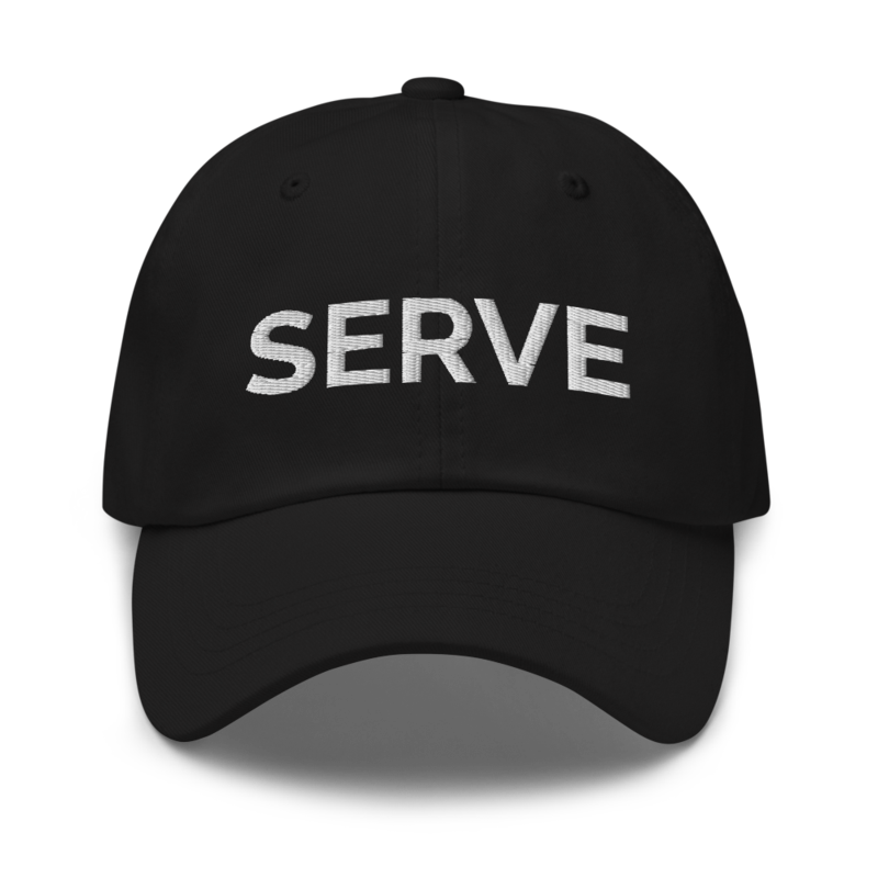 Serve Hat - Black