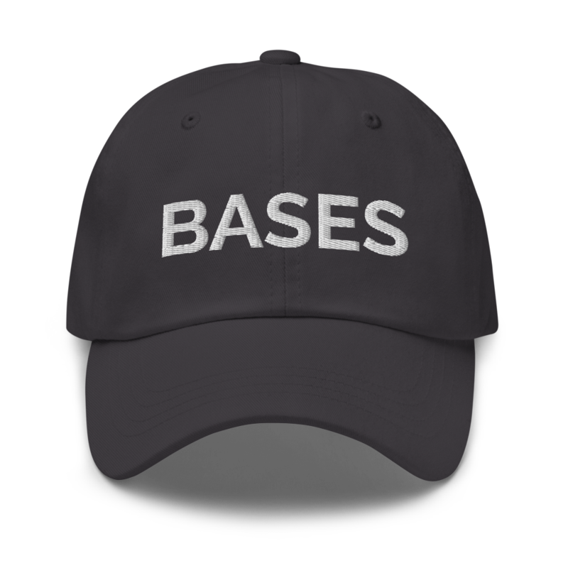 Bases Hat - Dark Grey