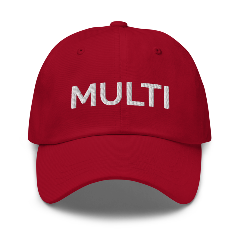 Multi Hat - Cranberry