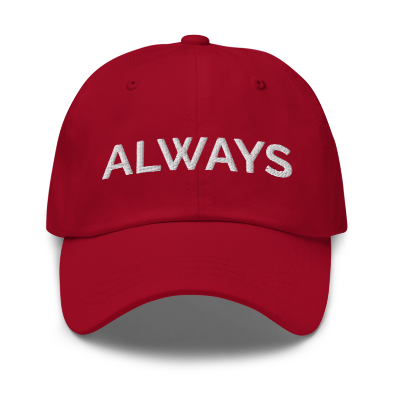 Always Hat - Cranberry