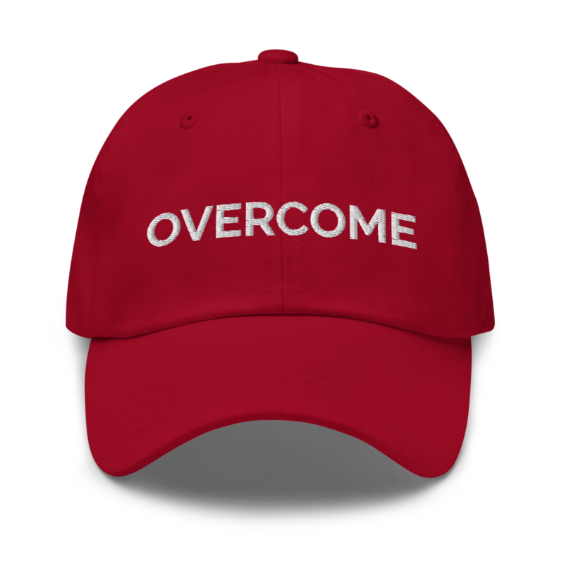 Overcome Hat - Cranberry