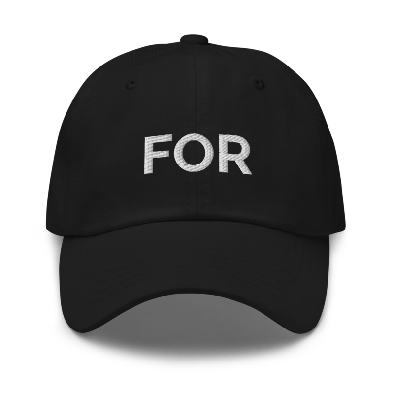 For Hat - Black