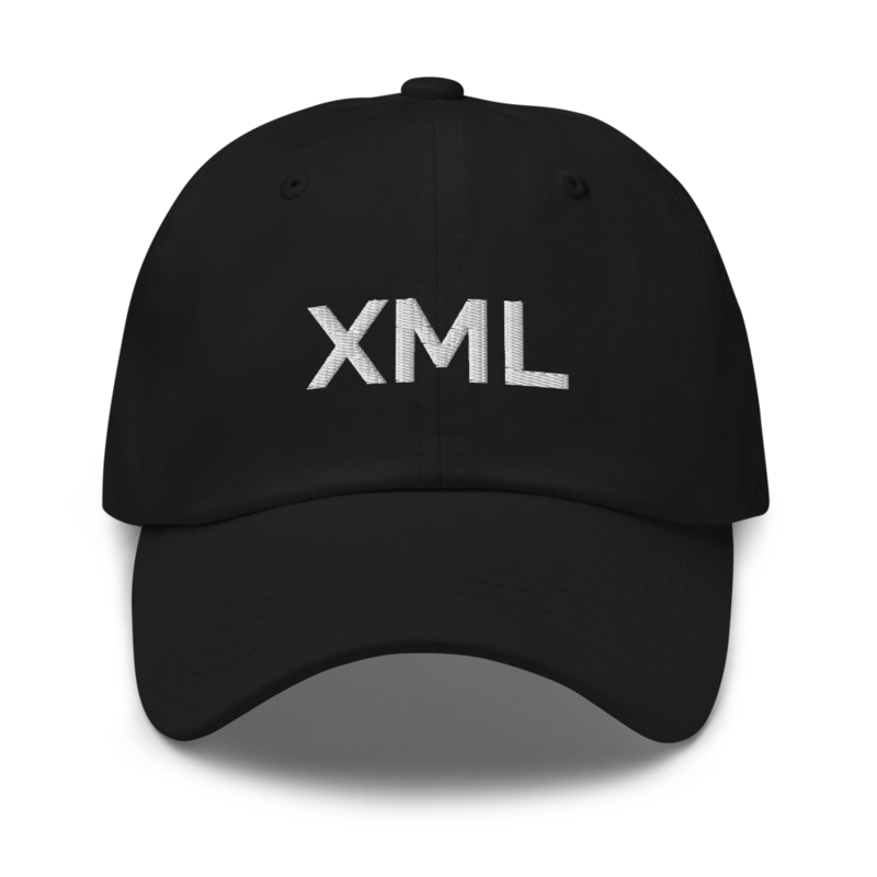 Xml Hat - Black