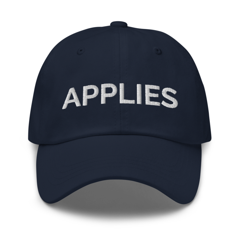 Applies Hat - Navy