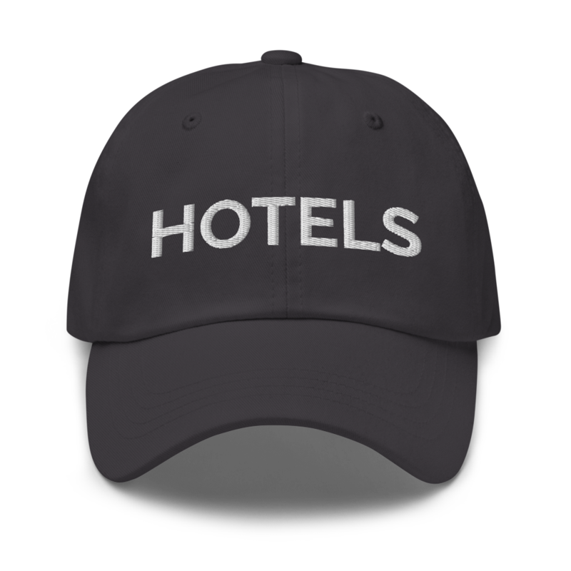 Hotels Hat - Dark Grey