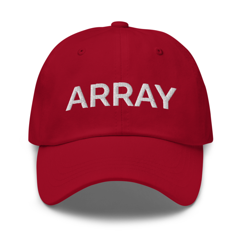 Array Hat - Cranberry