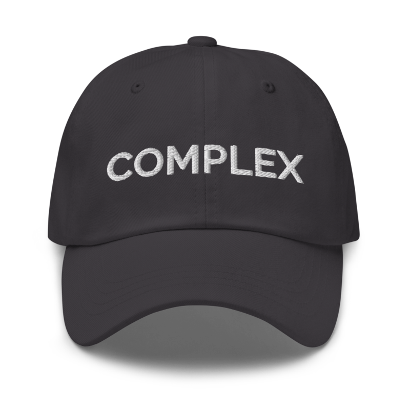 Complex Hat - Dark Grey