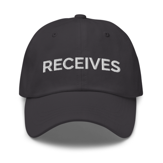 Receives Hat - Dark Grey