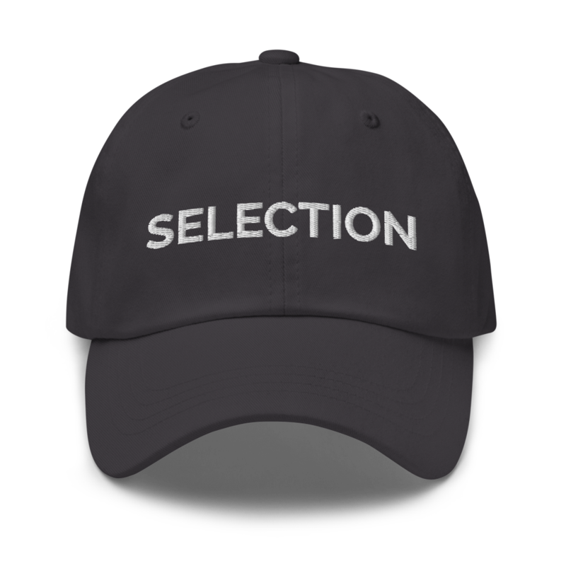 Selection Hat - Dark Grey