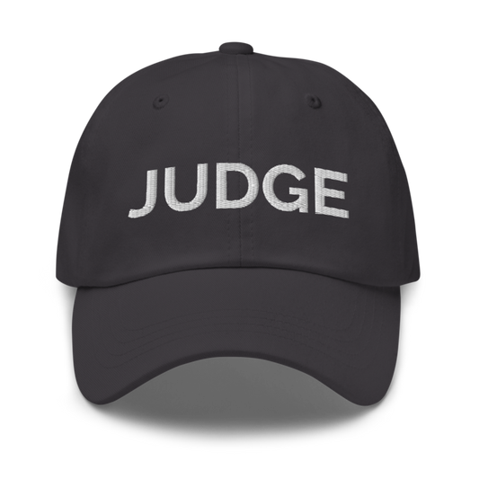 Judge Hat - Dark Grey