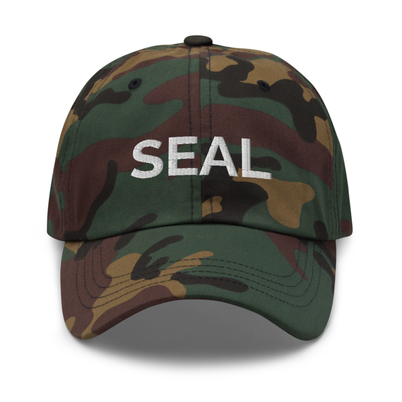 Seal Hat - Green Camo