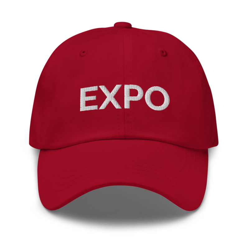 Expo Hat - Cranberry