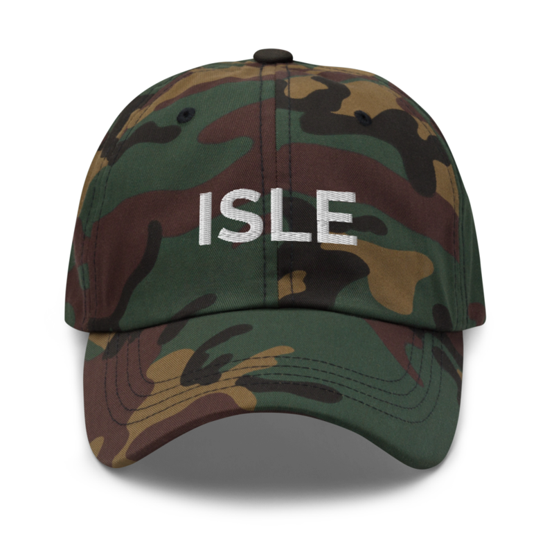 Isle Hat - Green Camo