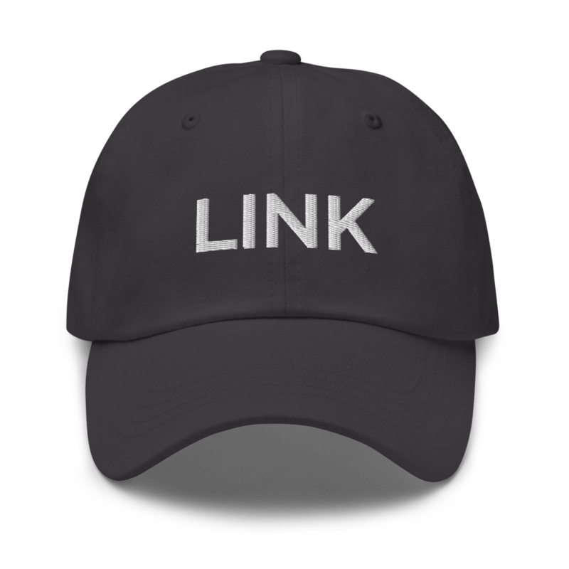 Link Hat - Dark Grey