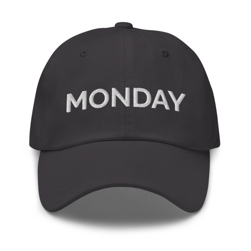 Monday Hat - Dark Grey