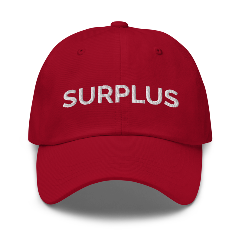 Surplus Hat - Cranberry