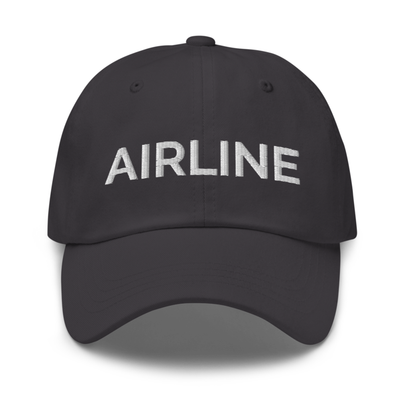 Airline Hat - Dark Grey