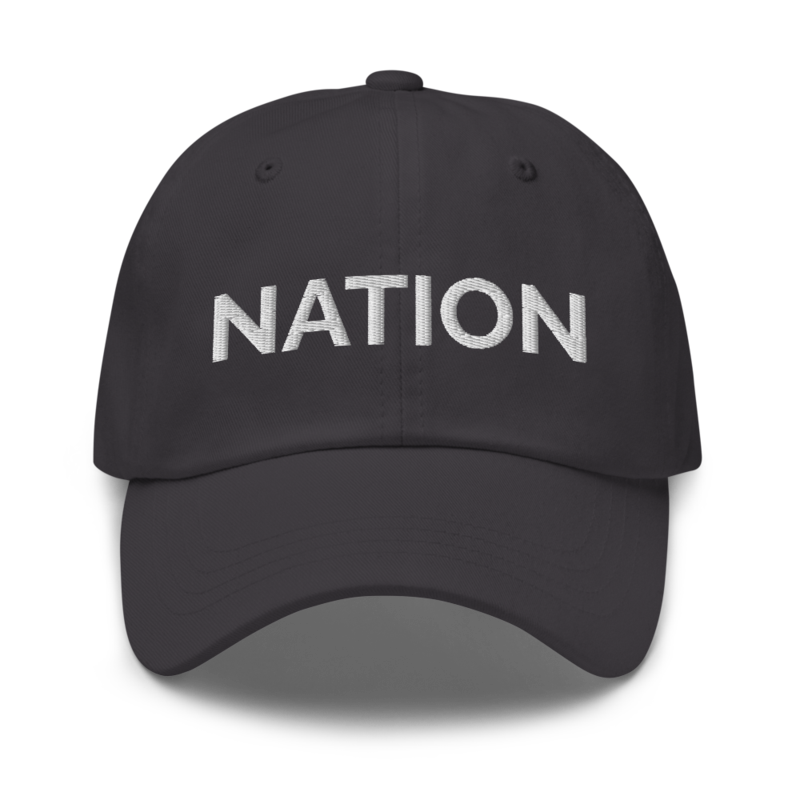 Nation Hat - Dark Grey