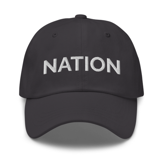 Nation Hat - Dark Grey