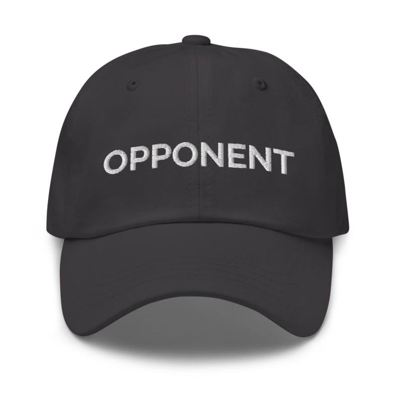 Opponent Hat - Dark Grey
