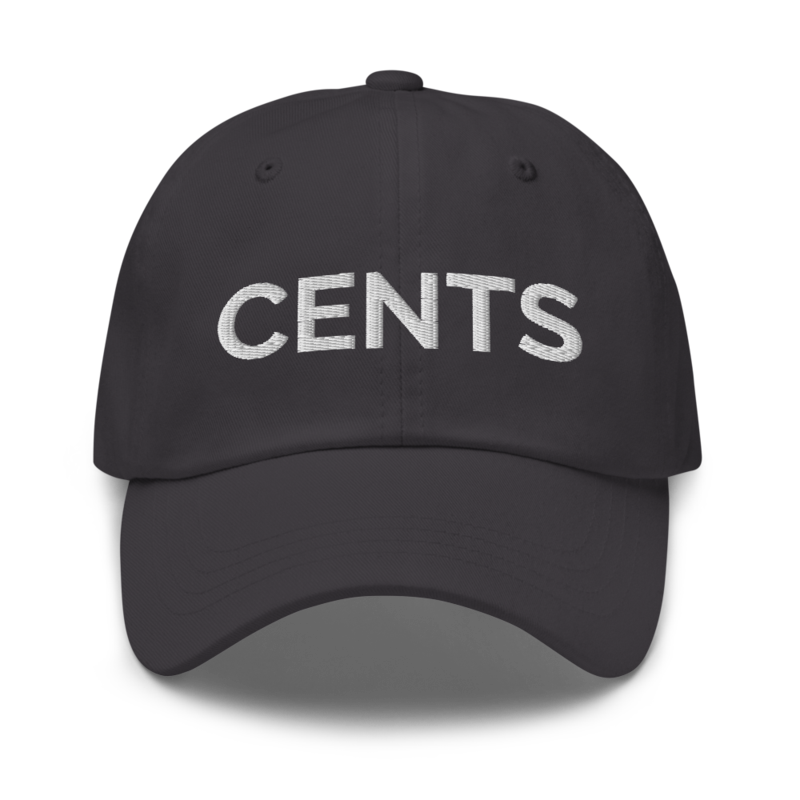 Cents Hat - Dark Grey