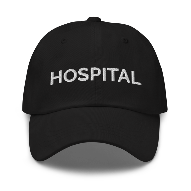 Hospital Hat - Black