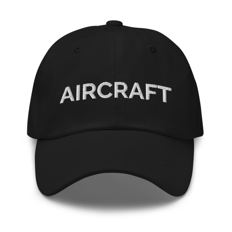 Aircraft Hat - Black
