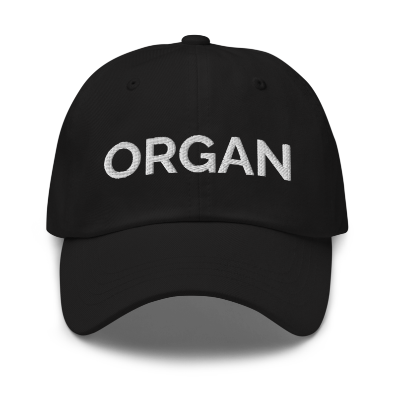 Organ Hat - Black